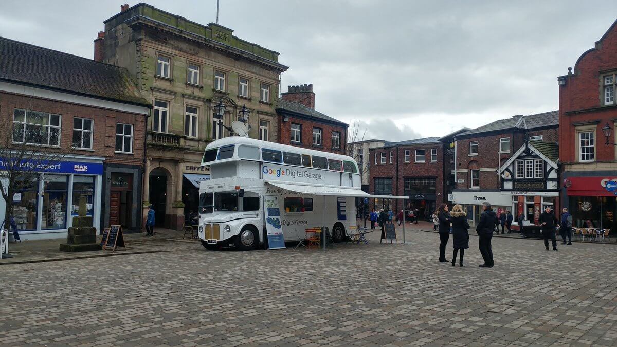 The Google Bus comes to town!