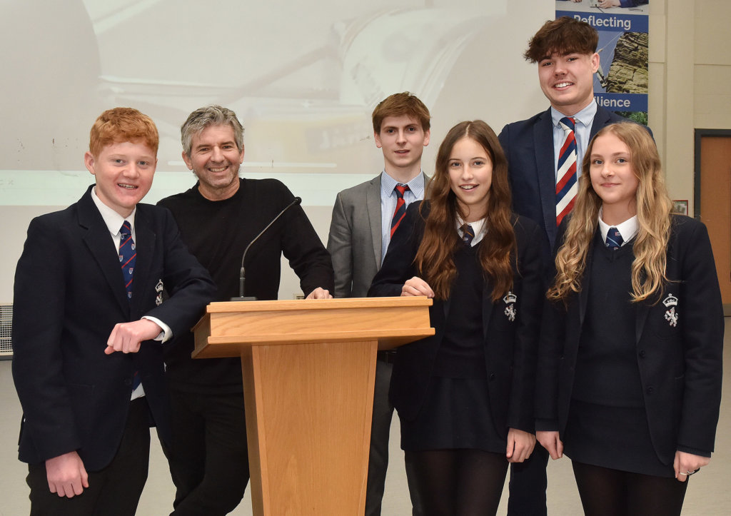 Top Journalist Talks to Pupils On His Dream Job - North Cheshire ...